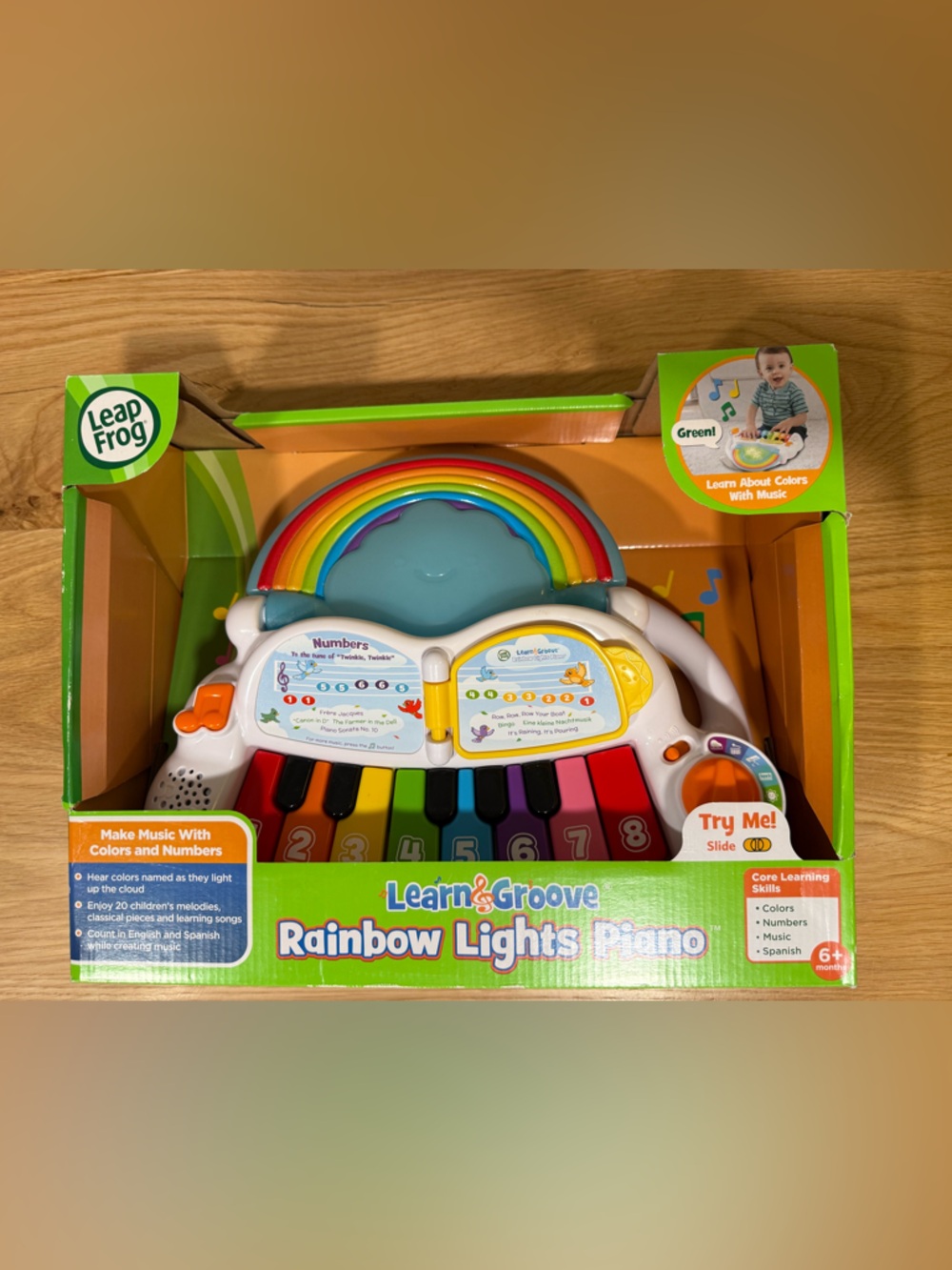 LeapFrog Learn & Groove Rainbow Lights Piano - Multicolor